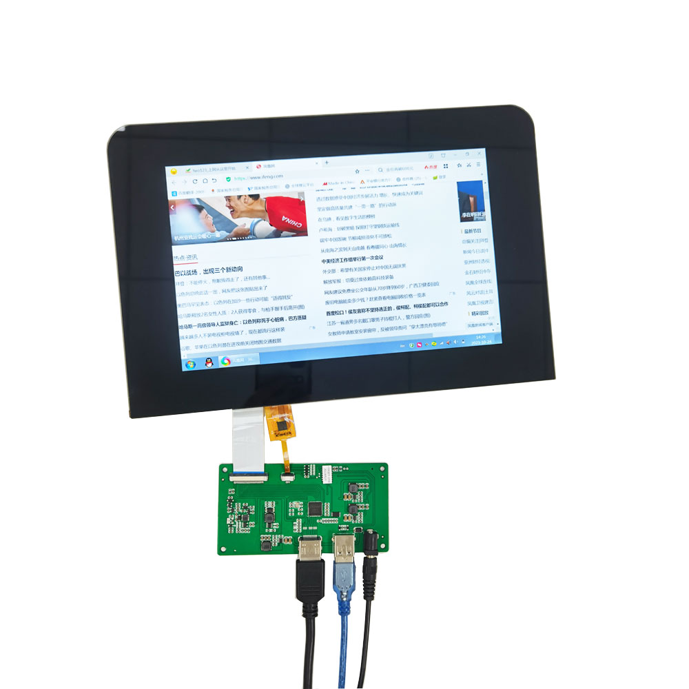 H101Q01-01W 10.1 inch touch module with driver board HDMI USB 12V 1280*800